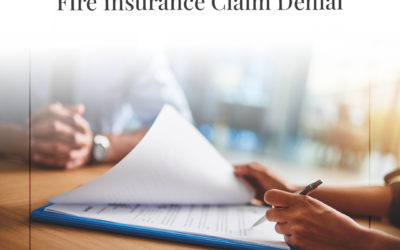 Common Reasons for a Fire Insurance Claim Denial